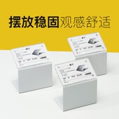 金属磁吸价格展示牌斜面台卡 手电脑商品参数标价牌 加厚水晶数码