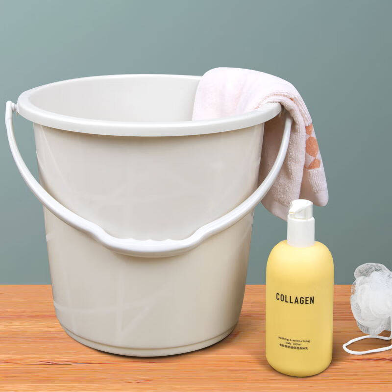 加厚塑料水桶大小号家用宿舍洗衣洗澡圆形洗车储装水桶,家庭/个人清洁工具,水桶,淘宝优惠券,粉丝福利购,淘宝优惠卷