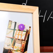 儿童面挂式 计划留言板擦写创意记事板挂墙 磁性白板写字板小支架式