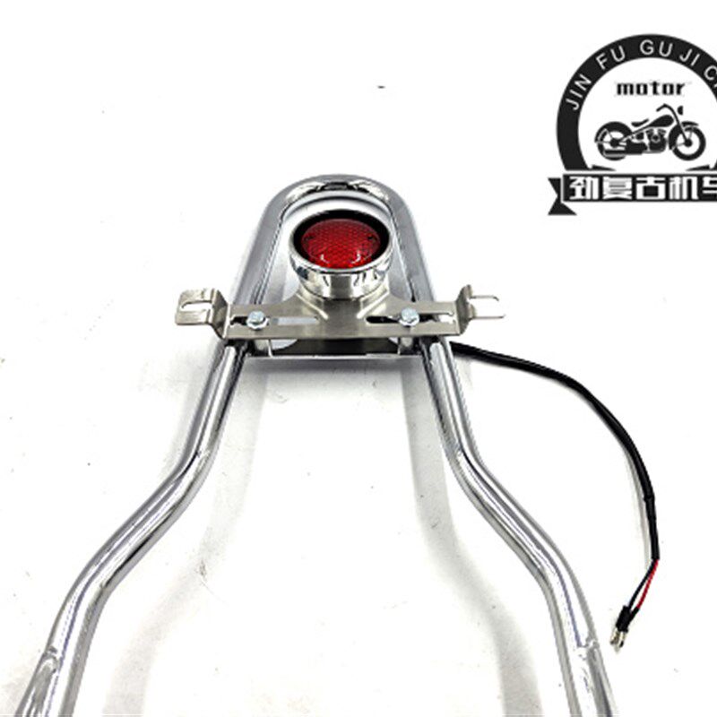 鑫源悠客复古改装扶手尾翼 嘉陵J后靠背弯弓后尖弓