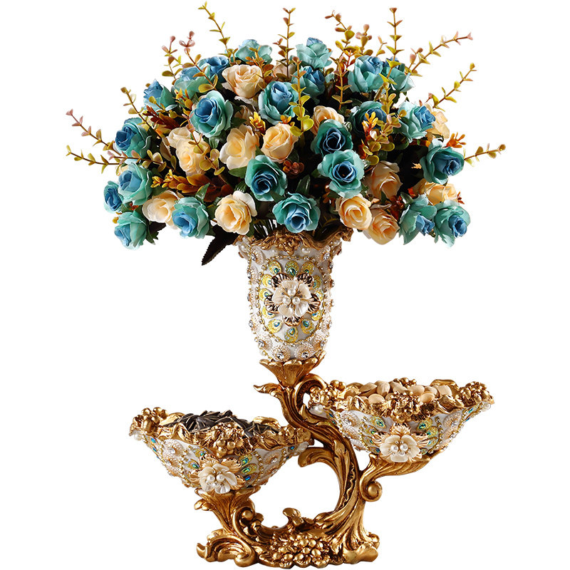 欧式奢华瓶餐桌创意插客厅复古装饰品电视柜器,家居饰品,花瓶,淘宝优惠券,粉丝福利购,淘宝优惠卷