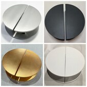 定制LOO半圆形大门拉手玻璃门把手古铜雕刻字木门拉手订做