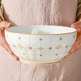 高档家用饭碗菜碗沙拉碗水果碗汤碗面碗排骨玉米汤碗耐高温可微波