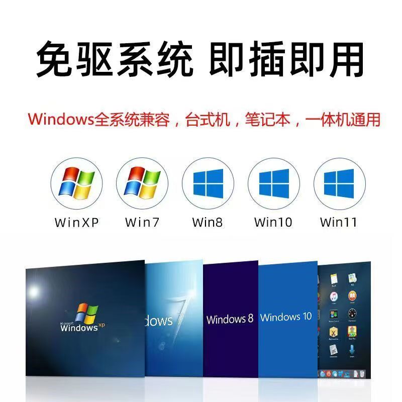 外接光驱电脑外置读光盘刻录光驱盒读取驱动音乐