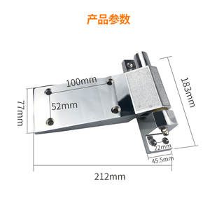 升降型铰链加厚重型合页烘箱平门折页工业烤箱活页