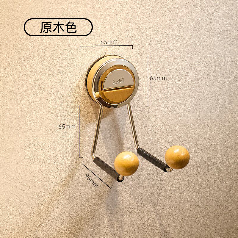 吸盘挂钩免打门后挂衣钩壁挂强承重粘钩痕浴室挂钩