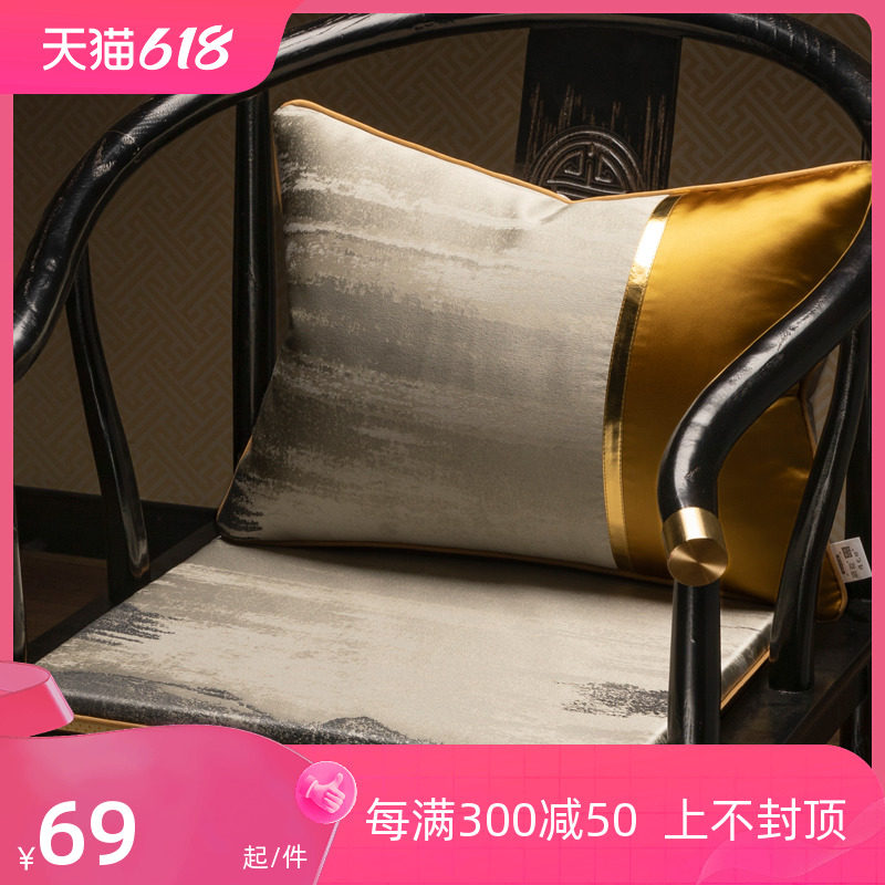 古典红木沙发座垫防滑圈椅太师椅坐垫茶椅餐椅垫垫子