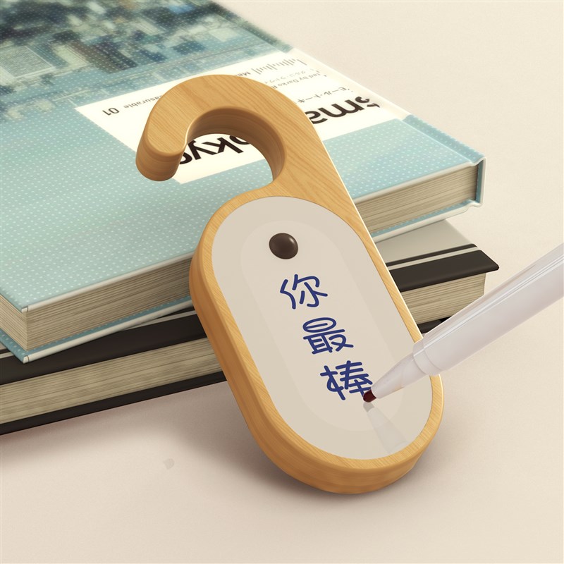 体感应光控免布线门把手挂件夜灯