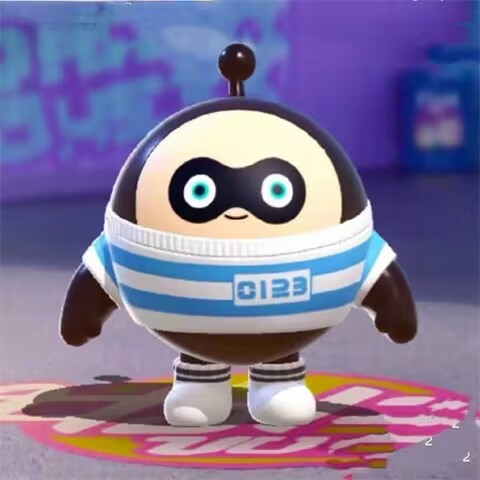 鸡你太美坤坤新款手绘儿童涂鸦彩绘手绘色卡通石膏像娃娃乳胶模具