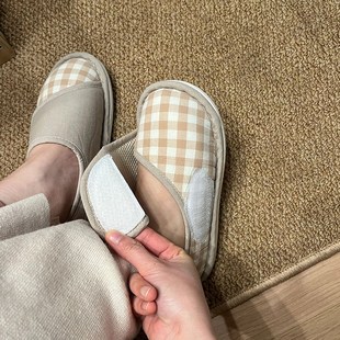 薄款 孕妇产妇大码 345月份家居夏季 月子鞋 软底防滑包跟厚底 春秋款