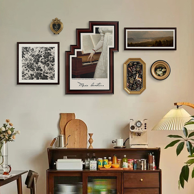 大组合沙发背景墙玄关不规则组合