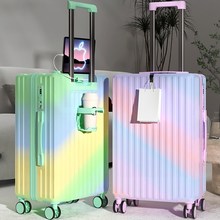 行李箱2024年新款高级感小众加厚耐磨大容量P男密码箱皮箱拉杆箱