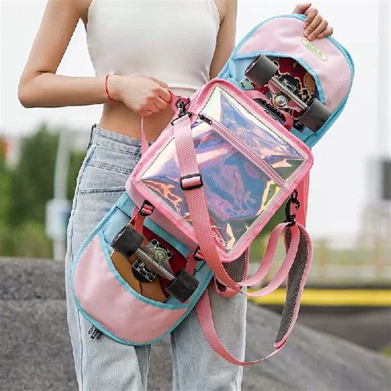 长板包滑板包路冲板包可放护具陆地冲浪板包双肩双U翘板包套装专