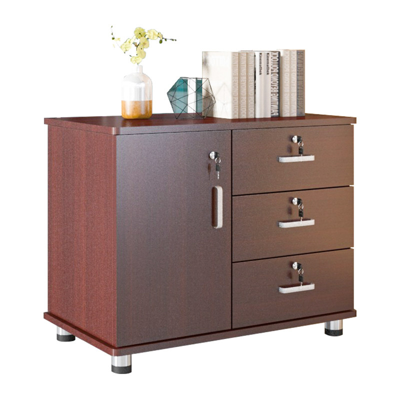 文件柜移动办公柜子资料柜办公室收纳G落地木质矮柜带锁抽屉小柜,商业/办公家具,文件柜,淘宝优惠券,粉丝福利购,淘宝优惠卷