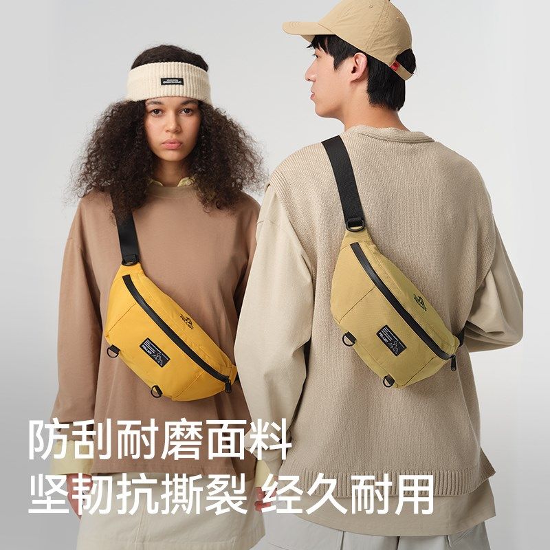 伯希和户外骑行包女运动大容量斜C跨单肩腰包男款休闲登山跑步胸