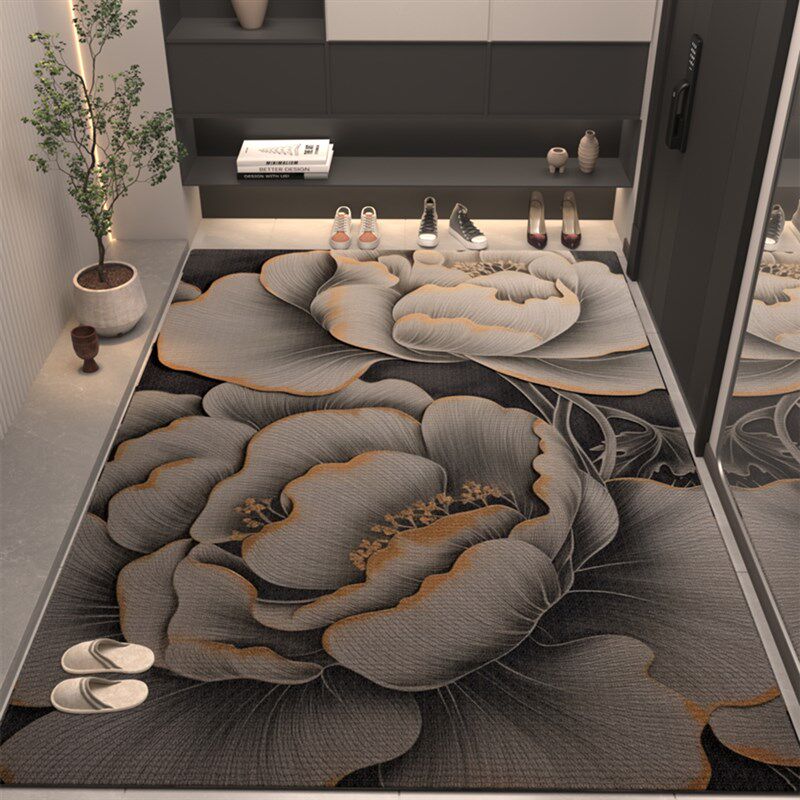 高级感入户门地垫2024新款进门玄关地毯门垫免洗大V门口脚垫可裁,居家布艺,入户地垫,淘宝优惠券,粉丝福利购,淘宝优惠卷