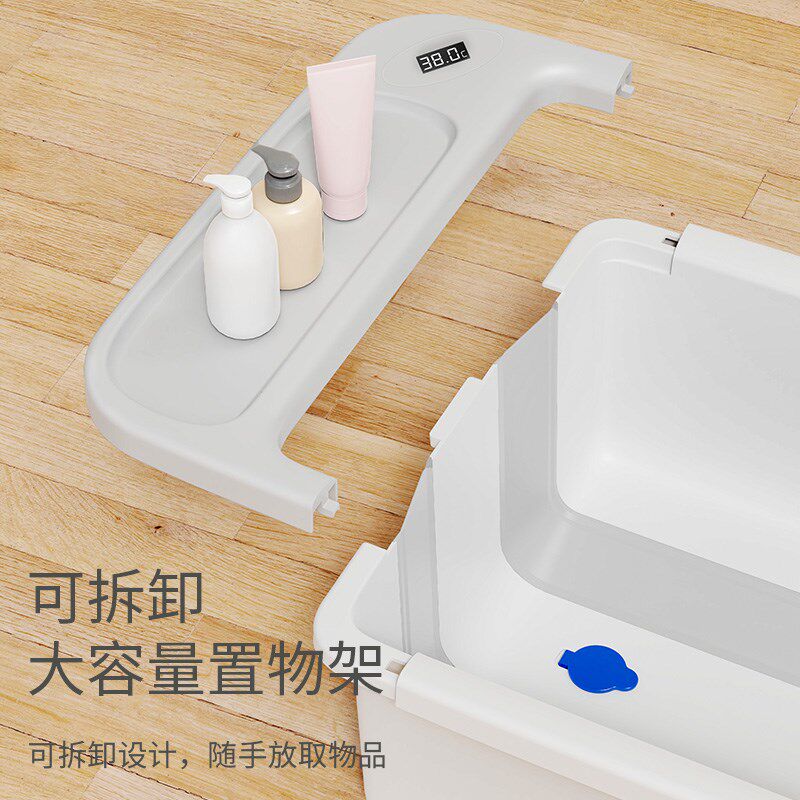 婴儿洗澡c盆宝宝浴盆新生儿童大号幼儿可折叠可坐躺小孩浴桶泡澡,婴童用品,浴盆/浴桶,淘宝优惠券,粉丝福利购,淘宝优惠卷