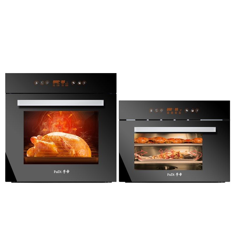 新款烤箱蒸箱嵌入j式蒸烤箱套装智能家用烘焙大容量蒸烤空气炸发