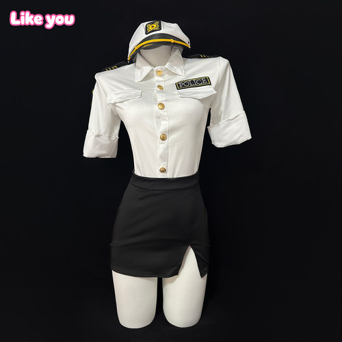 Like You内衣女制服诱惑纯欲性感尺度大聚拢显大qqny小胸平胸友好
