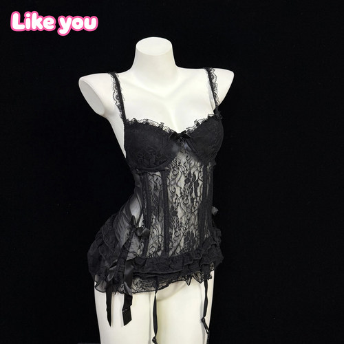 Like You性感睡衣情趣衣服薄款少女诱惑内衣情趣神器小胸聚拢qqny