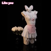 Like You小熊可爱毛绒猫咪发箍韩版 猫耳朵狐狸头箍兽qqny性感内衣