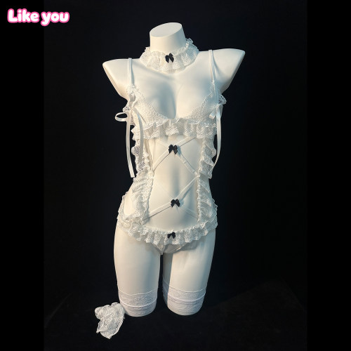 Like You性感qqny纯欲小胸睡裙女夏尺度大禁欲系约会可爱暴露诱惑