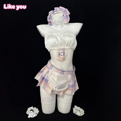 Like You聚拢显大可爱小胸平胸友好qqny纯欲性感内衣女尺度大显瘦
