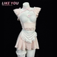 Like You小胸制服套装 绑带性感睡衣纯欲qqny内衣可爱诱惑甜美cos