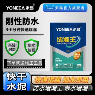 永易堵漏王水不漏快干水泥屋顶裂缝卫生间地漏管道口防水补漏