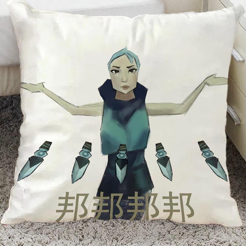 【瓦瓦颗秒】无畏契约瓦瓦颗秒抱枕抽象搞怪恶搞午休靠垫生日礼物