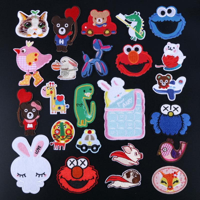 动漫图案破洞修补贴布装饰布贴