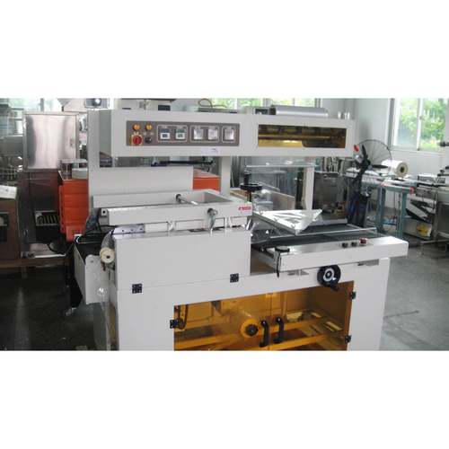 全自动L型封切套膜收缩机用食品化工五金文具服装套膜收缩包装