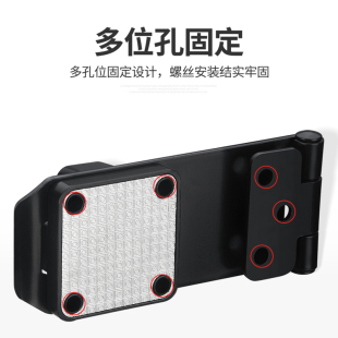 锁锁牌插销柜门锁抽屉锁家用门锁免打孔鞋 密码 柜收纳柜门栓锁扣