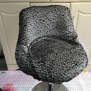 吧台椅套升降椅套家用凳子套酒吧椅套现代简约高脚凳靠背高吧凳套