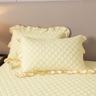夹棉枕套一对装 一只装 家用48x74cm加厚枕头套单个枕芯内胆套装
