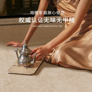 法式 沙发地垫 复古地毯客厅2024新款 仿亚麻免洗防水可擦中古风美式