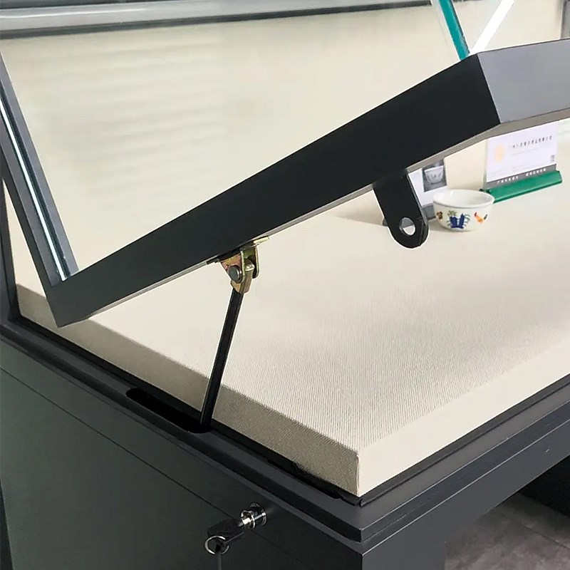 博物馆展示柜玉器古玩陈列柜古董文物收藏展厅珠宝玻璃展柜可定制