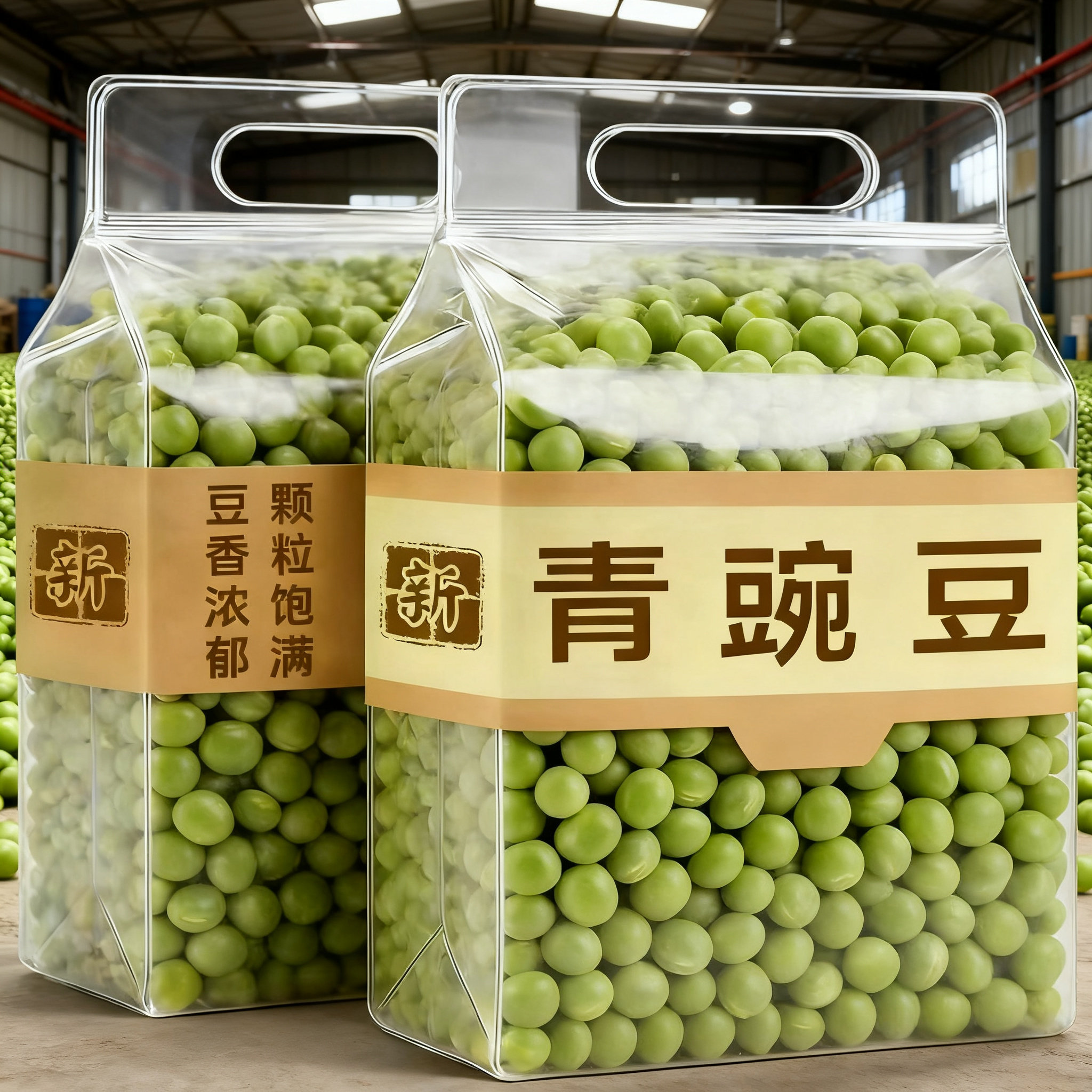青豌豆新货】农家自产晒干豌豆饱满新鲜五谷杂粮新豌豆粒打豌豆粉