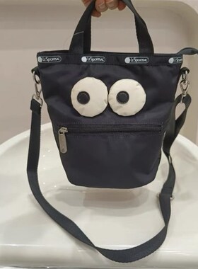 水桶包大黑色菜篮子女包斜挎包 X152尺寸21/19/10cm