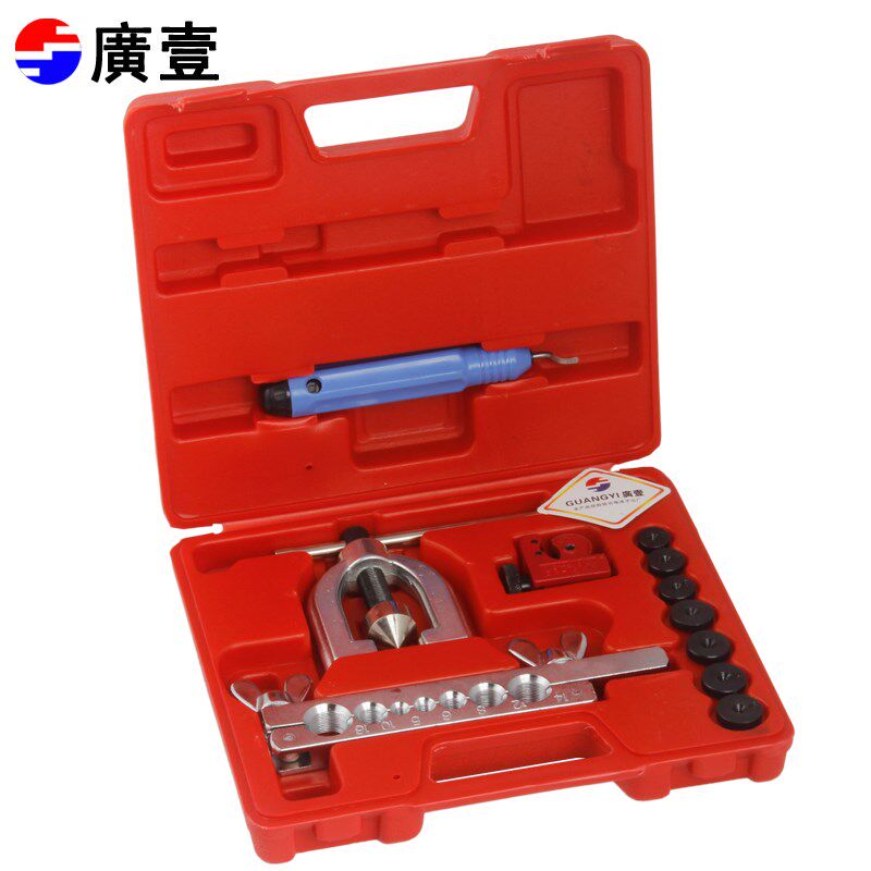 广一汽修翻d边铜管扩孔器 公制胀管扩孔器 铜管扩口器涨管器带割