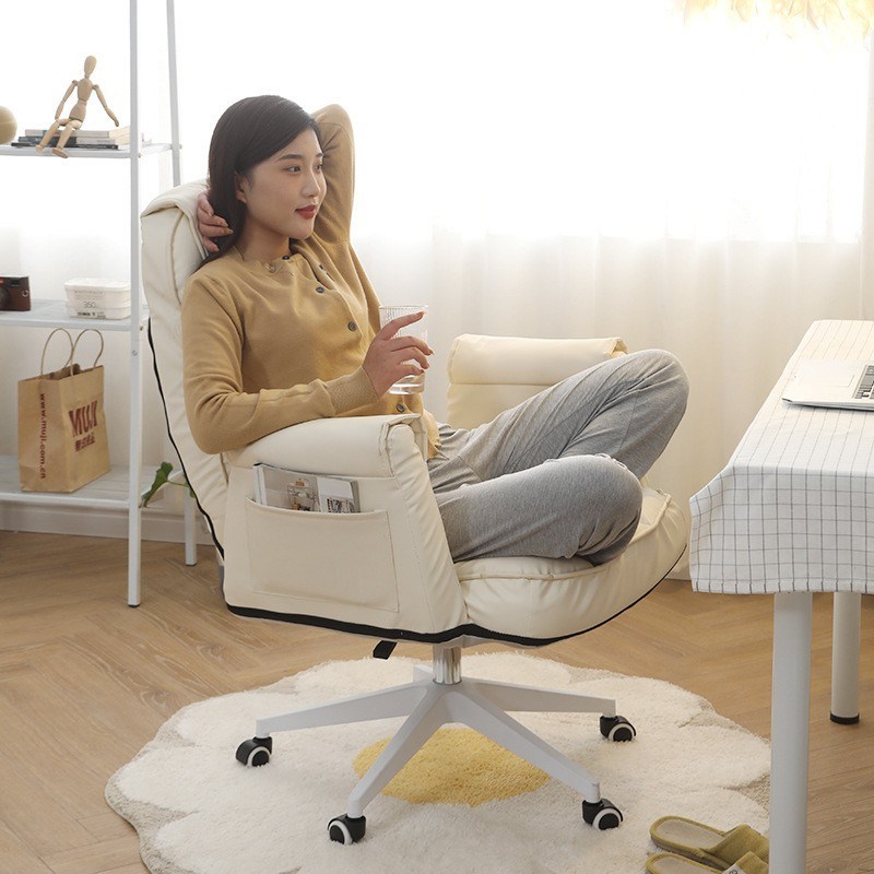 椅子靠背电脑椅家用办公椅大学z生宿舍座椅书桌转椅卧室可躺升降