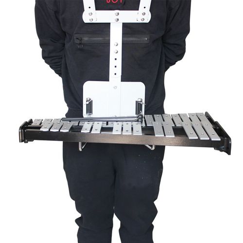 专业32音铝板琴乐队背架钢片琴表演行进钟琴奥尔夫打击乐器敲琴