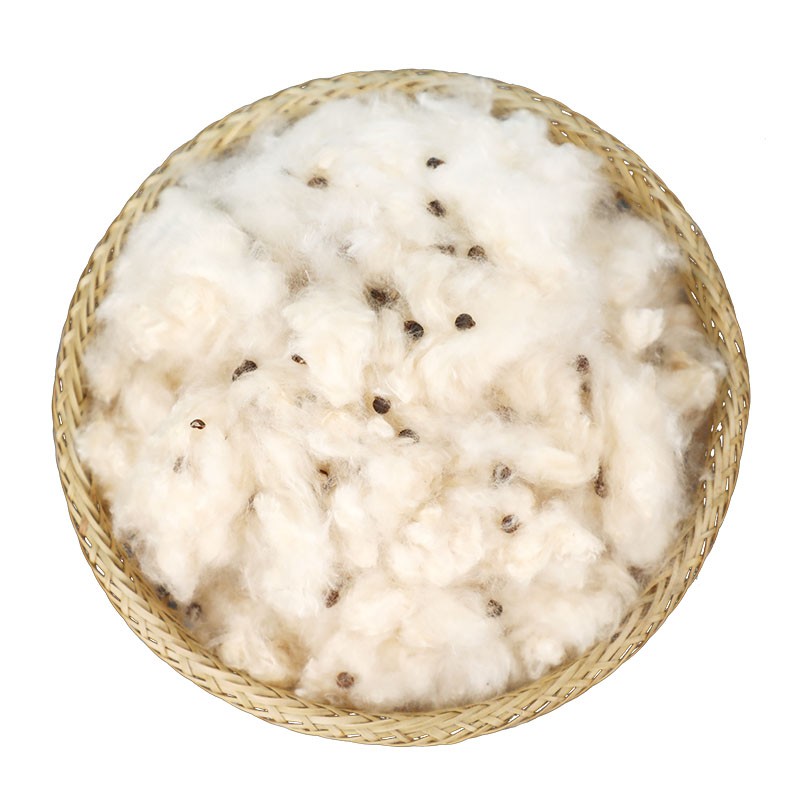 当季新鲜带籽木棉花枕头有籽木棉枕芯攀枝花棉絮填充物送枕芯套