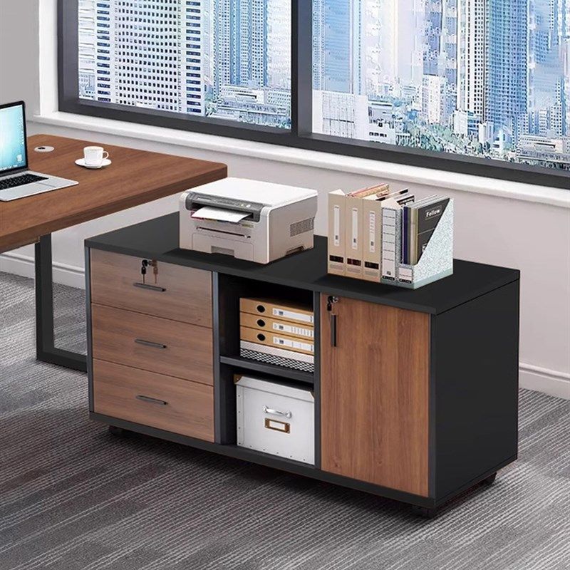 桌面侧柜侧柜打印机放置柜办公柜移动文件柜低柜下桌储物柜,商业/办公家具,文件柜,淘宝优惠券,粉丝福利购,淘宝优惠卷