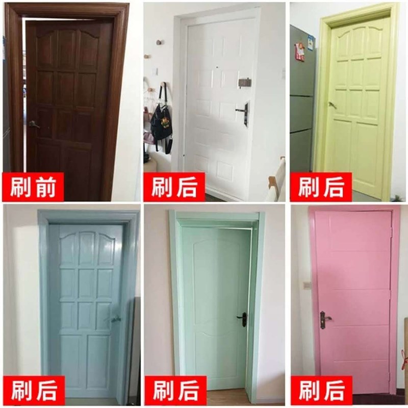 水性木器漆家具翻新漆刷门窗衣柜木用改色油漆白色自刷净味换彩色