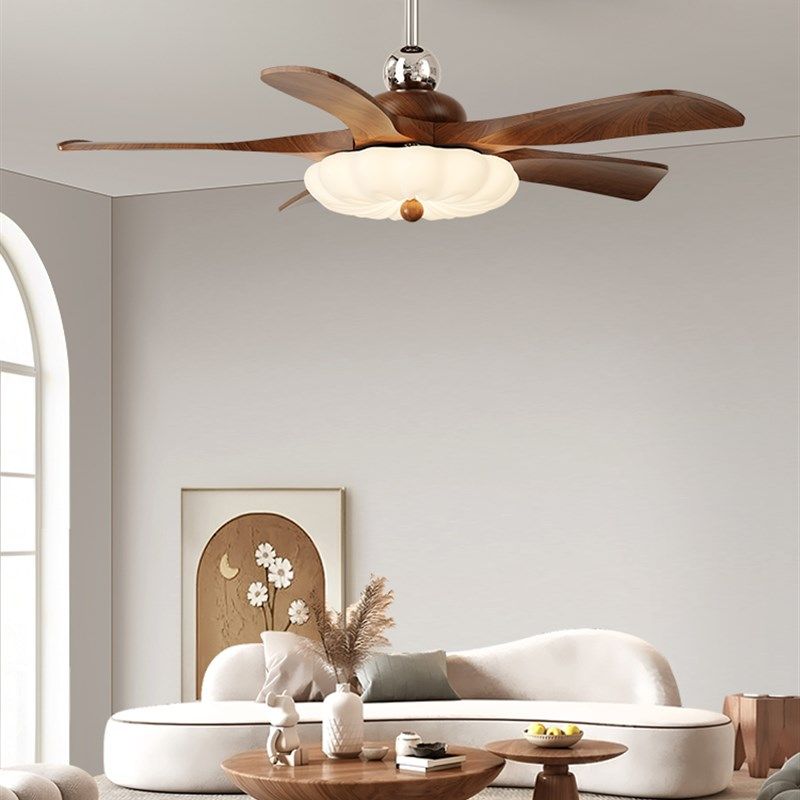 法式覆古风扇吊灯餐厅客厅卧室云朵泡泡美式中古大扇叶吊扇灯新款,家装灯饰光源,风扇灯,淘宝优惠券,粉丝福利购,淘宝优惠卷