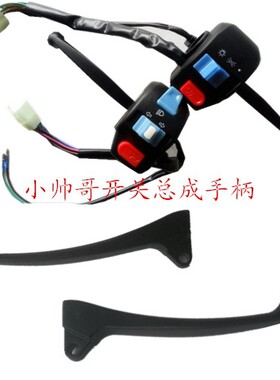 电动车摩托车祖玛路虎小帅哥龟王鬼火BWS铁男鼓刹把刹车牛角手柄