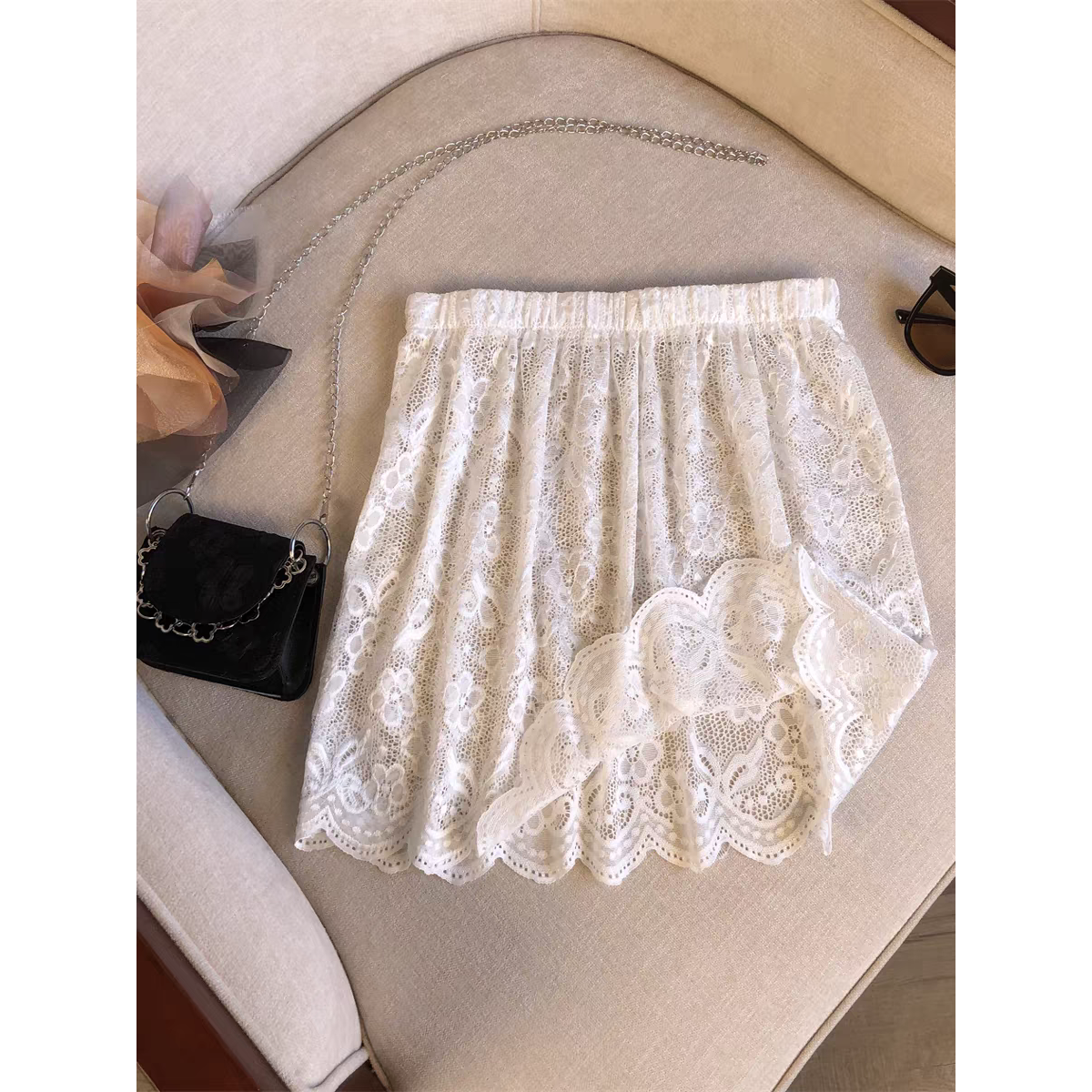 2026新款爆款蕾丝半身裙女高腰显瘦A字裙中长款包臀裙气质优雅,女装/女士精品,半身裙,淘宝优惠券,粉丝福利购,淘宝优惠卷