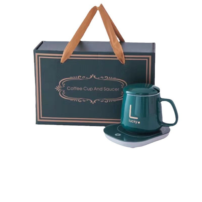 暖暖杯恒温杯陶瓷杯自动加热保温杯个性创意杯情侣杯礼品LOGO印制