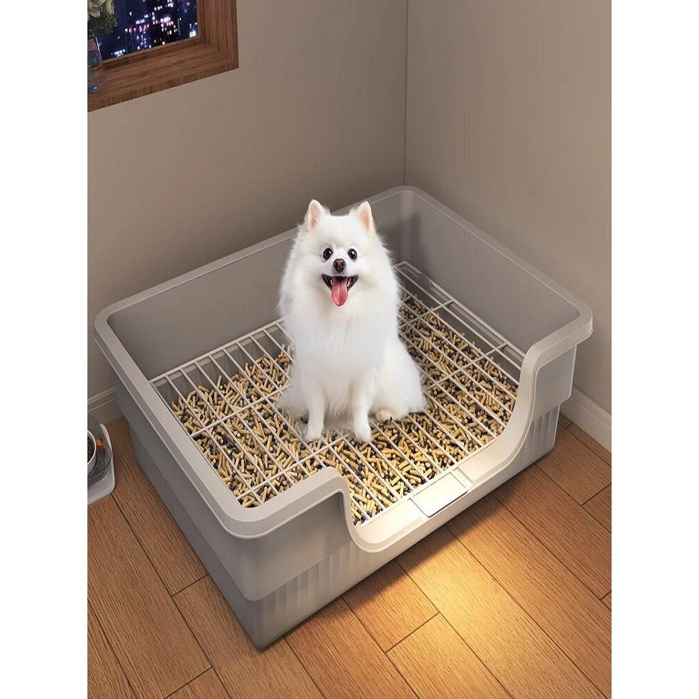 狗厕所小型犬宠物狗狗专用砂盆防踩屎泰迪比熊博美狗便盆公狗尿盆